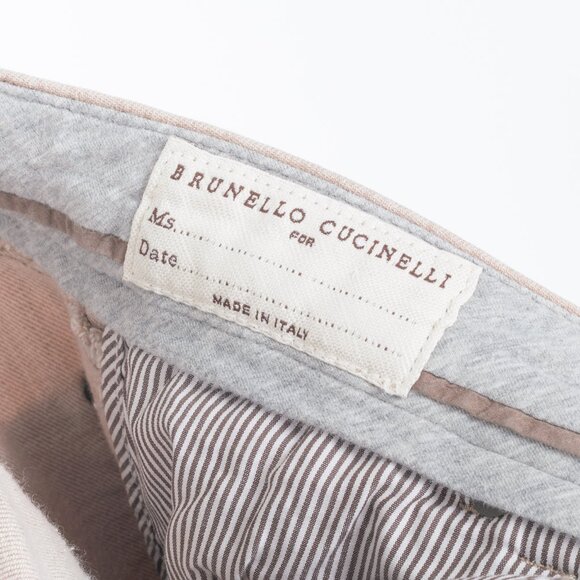 Brunello Cucinelli Light-Brown Washed Stretch-Denim Skinny Jeans - Picture 10 of 13